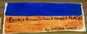 Because prison is a lonely place (c) Gordon Syron
